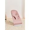 image:imageBabyBjrn Bouncer Bliss Cotton Black  2in1 Adjustable Baby Bouncer Seat and Toddler Chair Newborn to Toddler 829 lbs 4 Positions Lightweight amp PortableDusty Pink