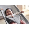 image:imageBabyBjrn Bouncer Bliss Cotton Black  2in1 Adjustable Baby Bouncer Seat and Toddler Chair Newborn to Toddler 829 lbs 4 Positions Lightweight amp PortableGray