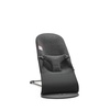 image:imageBabyBjrn Bouncer Bliss Cotton Black  2in1 Adjustable Baby Bouncer Seat and Toddler Chair Newborn to Toddler 829 lbs 4 Positions Lightweight amp PortableCharcoal Gray