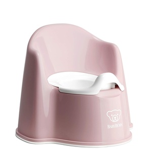 image:imageBabyBjrn Potty Chair Powder PinkWhite Toddler Training Toilet EasytoClean NonSlip