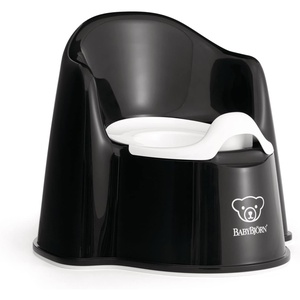 image:imageBabyBjrn Potty Chair Deep BlueWhite  Potty Training Toilet EasytoClean Removable Inner Potty NonSlipBlackWhite
